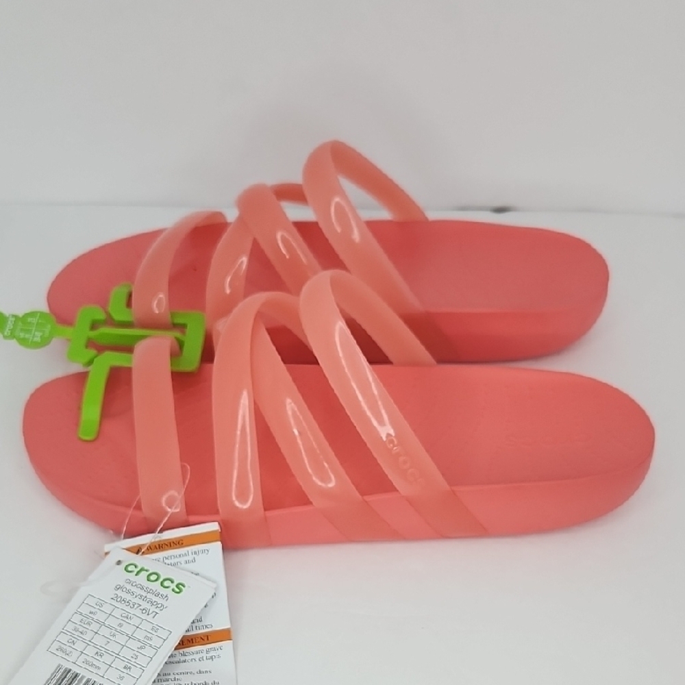 CROCS Coral Slide Sandals - Picture 3 of 7